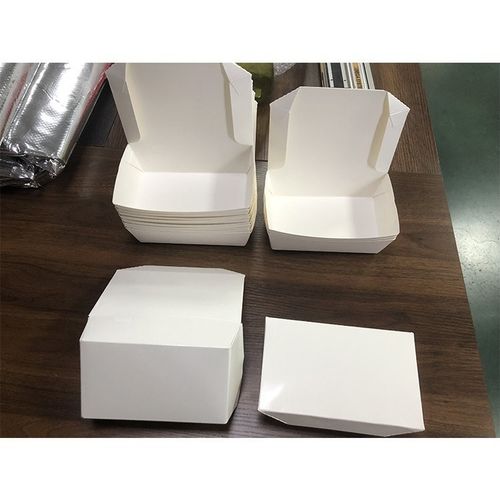 último caso de la compañía sobre Máquina de papel automática llena de la fabricación de cajas del almuerzo