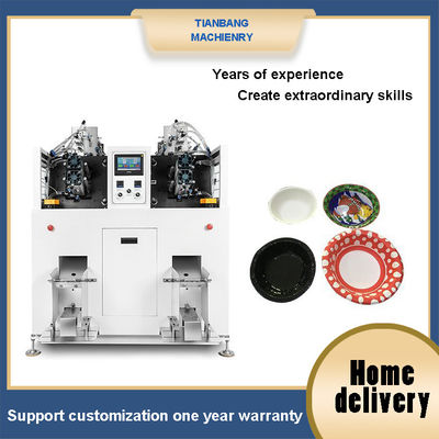 calidad  ZPJ-700 Double Station Fast Food Box Machine Multi Purpose Disposable Carton fábrica