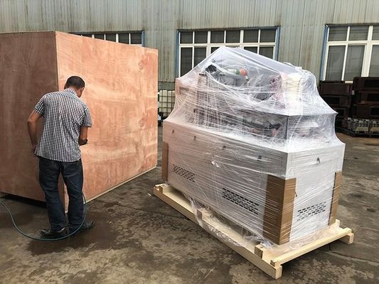 La fabricación de cajas del papel del cartón de FBJ-B trabaja a máquina inteligente automático se lleva la empaquetadora