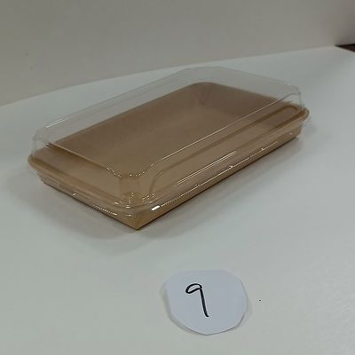 Máquinas de fabricación de placa del papel del bocado Fried Chicken Carton Sushi