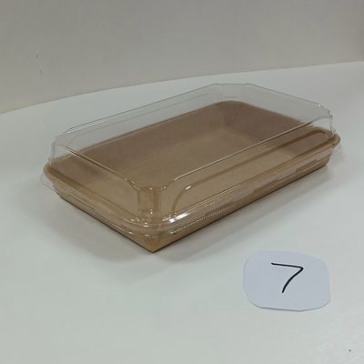 Máquinas de fabricación de placa del papel del sushi cuenco automático lleno de papel cuadrado que hace la máquina