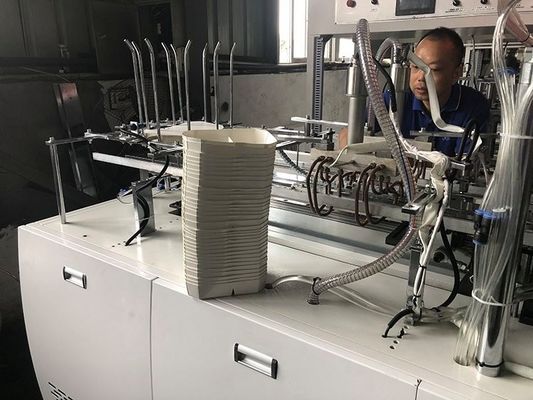 Máquina de papel disponible FBJ-D de la fabricación de cajas del almuerzo del bocado
