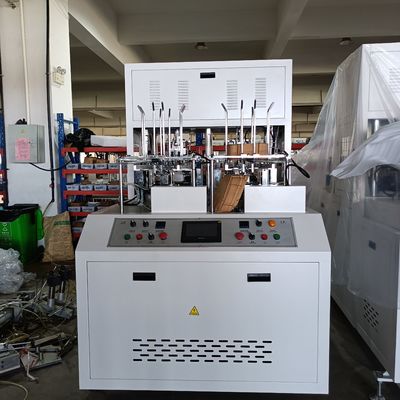 máquina automática de la fabricación de cajas del papel del almuerzo de 40-50/Min Chj-A