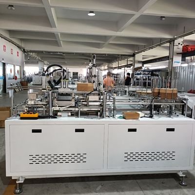 Máquina plástica de papel inteligente de la fabricación de cajas de Rhzh-400s