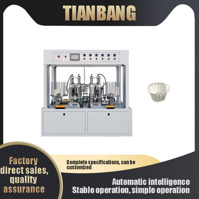 Máquina de moldear doble automática programable de la taza de manifiesto