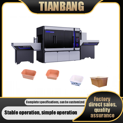 Máquina automática JKB-600JZ para formar bandejas de papel con borde, para papel recubierto de PE