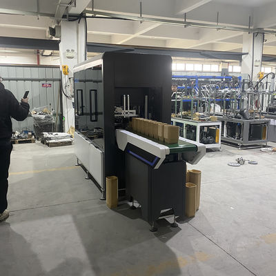 Máquinas de fabricación de placa del papel del sushi cuenco automático lleno de papel cuadrado que hace la máquina