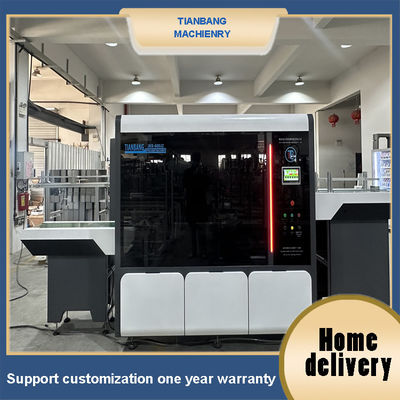 Máquina para hacer placas de papel de borde rodante